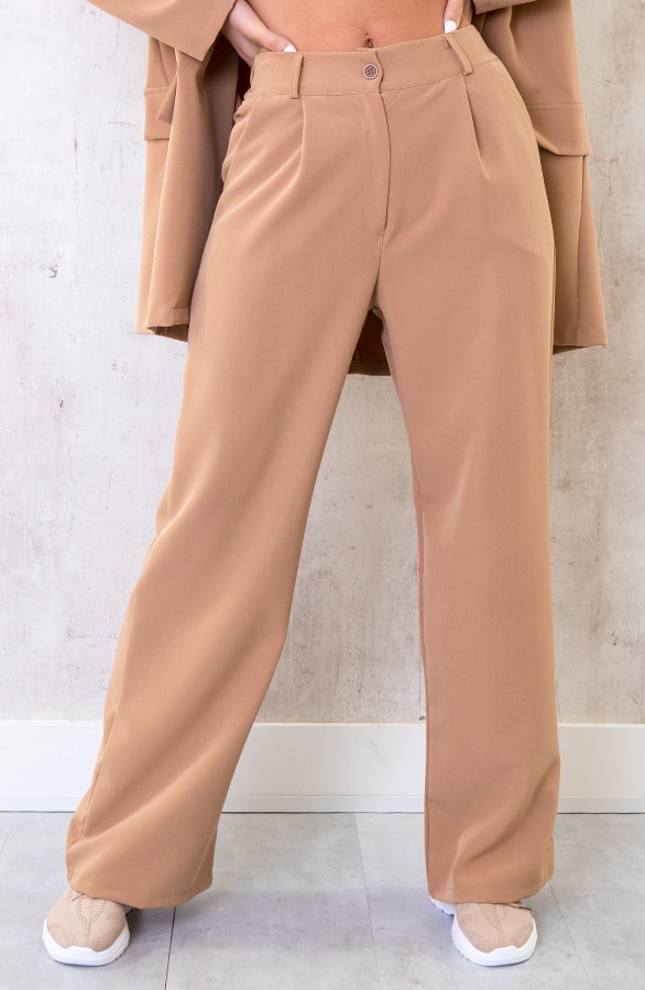 Palazzo Pants Camel – shoparchief