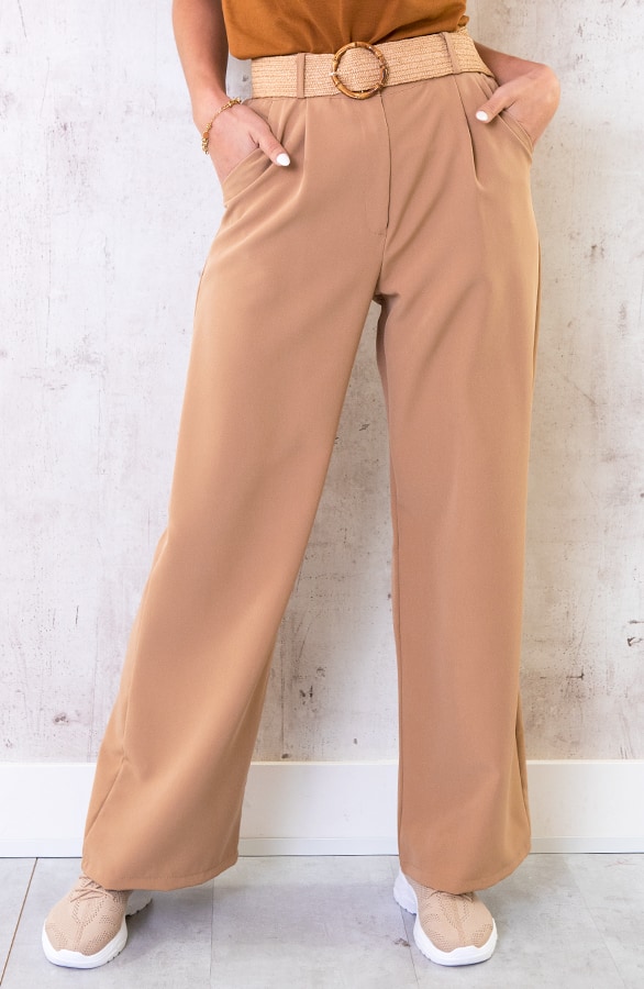 Palazzo Pants Camel – shoparchief, foto 6