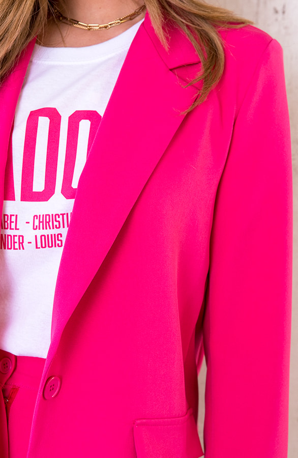 Ultra Oversized Blazer Fuchsia – shoparchief, foto 2