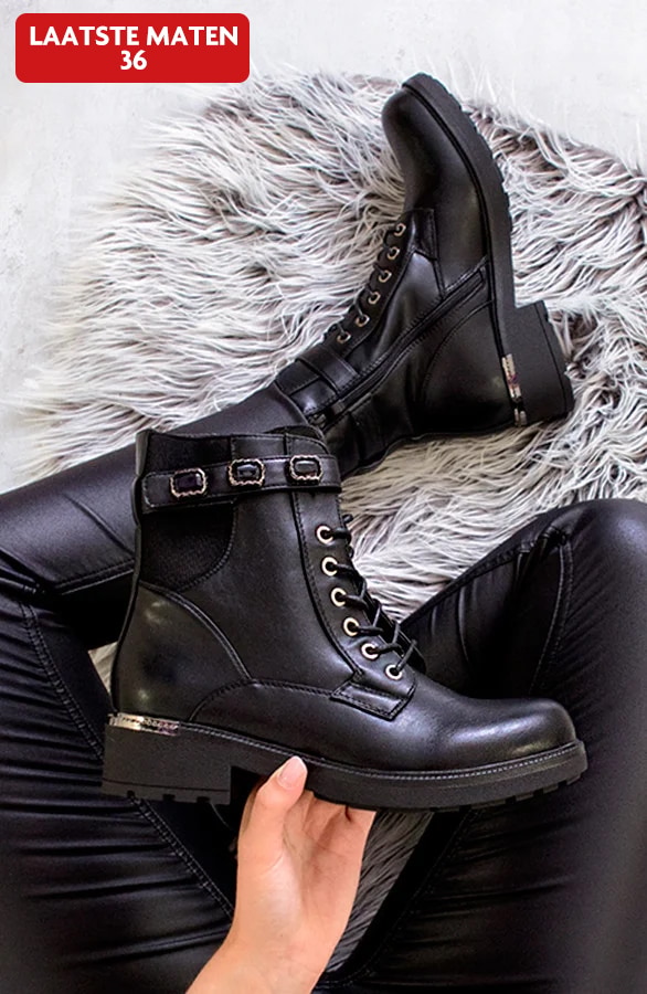 Gesp Boots Luxury Zwart – shoparchief