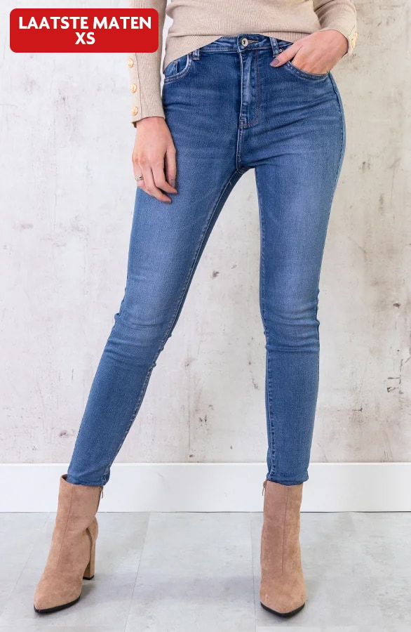 High Waist Spijkerbroek Dames – shoparchief