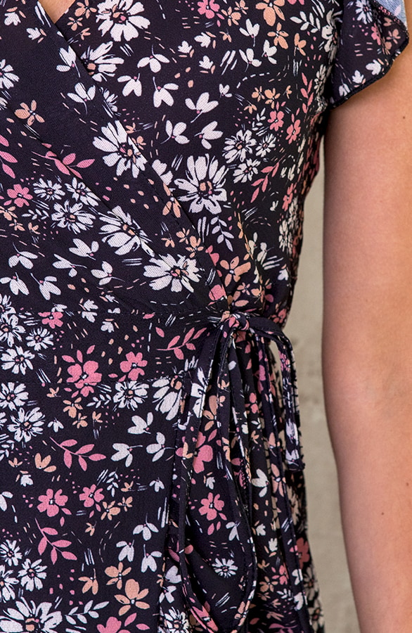 Jurk Met Bloemen Dames – shoparchief, foto 4
