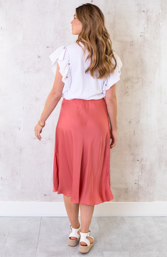 Katoenen Ruffle Mouwen Top Bloemen – shoparchief, foto 6
