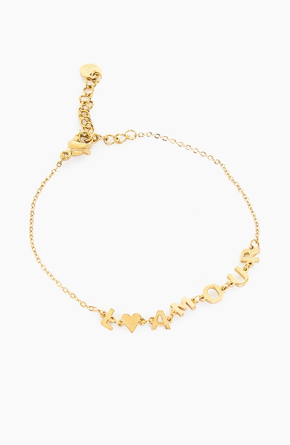 L'Amour Armband Goud – shoparchief
