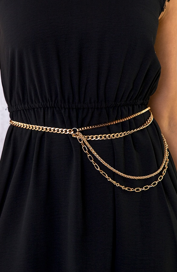 Metal Chain Belt Gold – shoparchief
