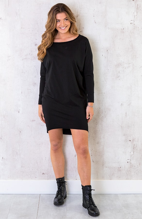 Oversized Comfy Tuniek Zwart – shoparchief, foto 8