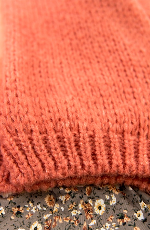 Oversized Knitted Vest Dust – shoparchief, foto 8