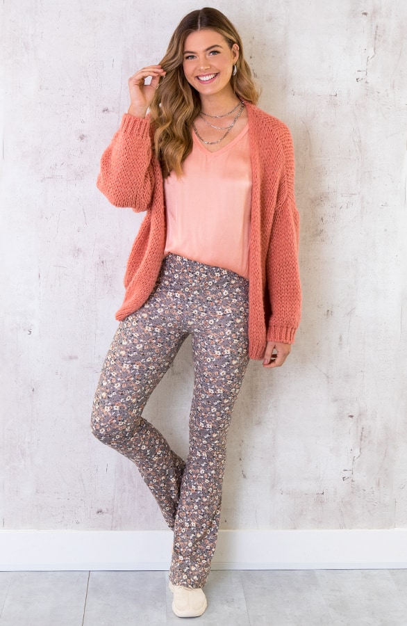 Oversized Knitted Vest Dust – shoparchief, foto 2