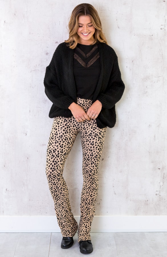 Top Met Kanten Detail Zwart – shoparchief, foto 7