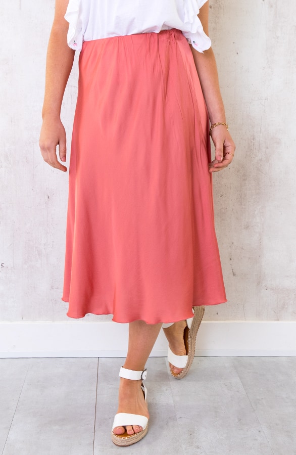 Satijnen Rok Koraal – shoparchief