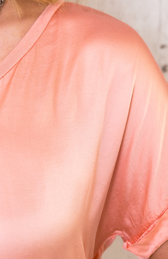 Silk Touch Top Lachsrosa, Shoparchiv, Foto 4