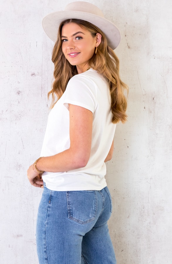 Top Met Hartje Wit – shoparchief, foto 2