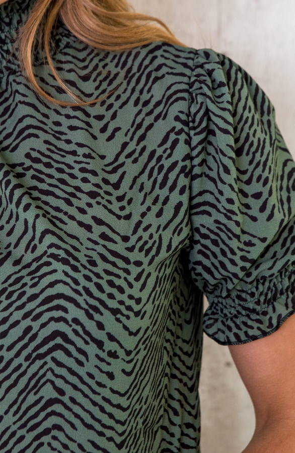 Zebra Col Top Army – shoparchief, foto 3