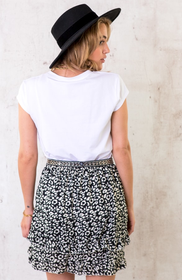 Panterprint Laagjes Rok Zwart – shoparchief, foto 4