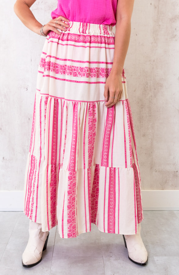 Kelim Maxi Rok Fuchsia – shoparchief