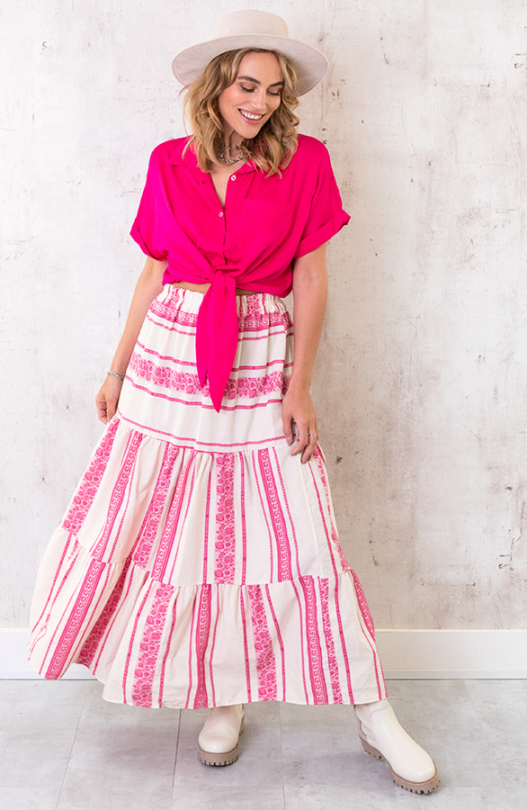Kelim Maxi Rok Fuchsia – shoparchief, foto 2