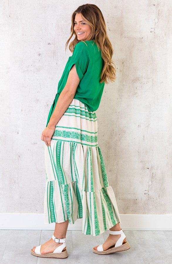Kelim Maxi Rok Groen – shoparchief, foto 4