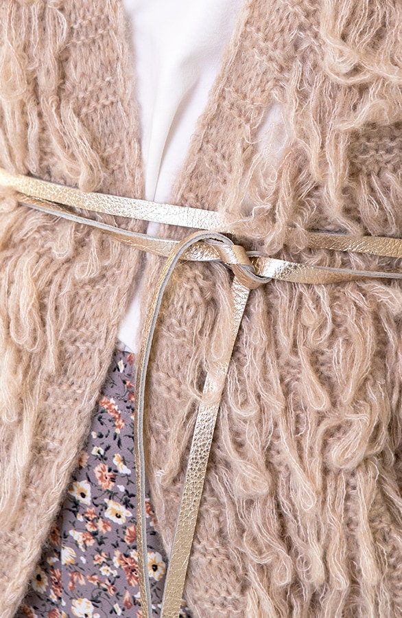 Metallic Wikkelriem Goud – shoparchief, foto 2