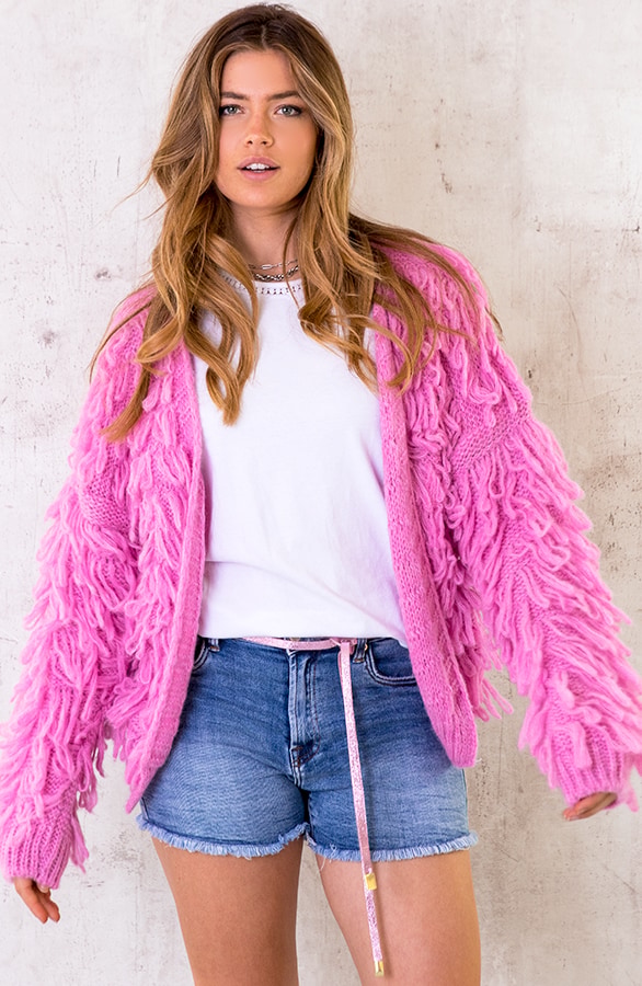 Metallic Wikkelriem Roze – shoparchief, foto 2