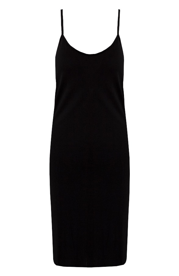 Slip Dress Dames Zwart – shoparchief