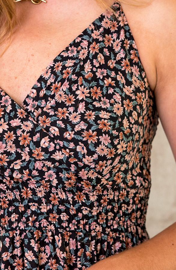 Spaghetti Jurk Bloemen – shoparchief, foto 10