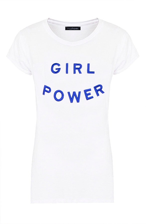 Top Girl Power Blauw – shoparchief