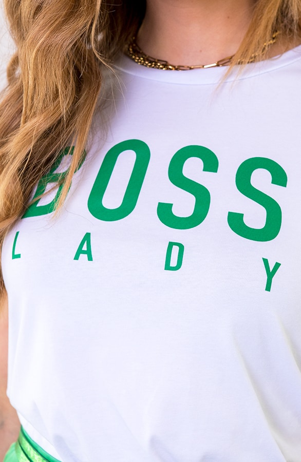 Boss Lady Top Bright Green – shoparchief, foto 3