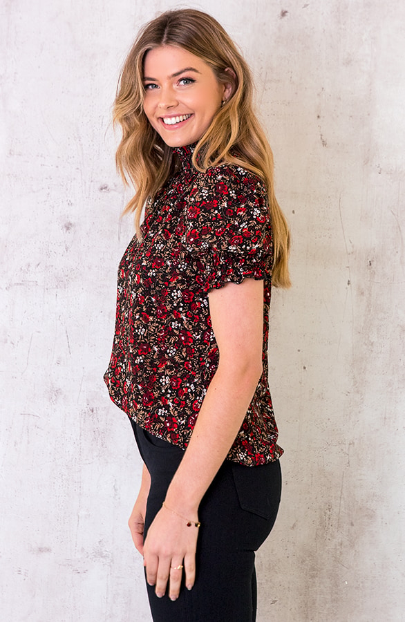 Col Top Wild Flower Rood – shoparchief, foto 2