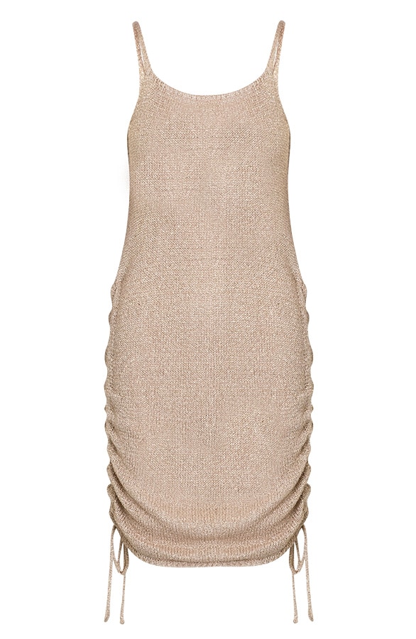 Lurex Jurk Goud – shoparchief, foto 10
