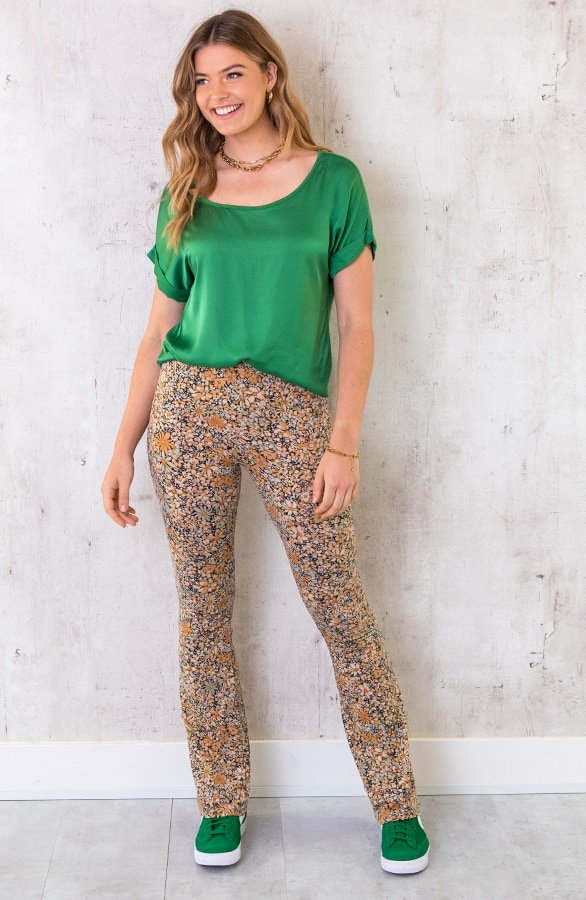 Silk Touch top Bright Green – shoparchief, foto 6