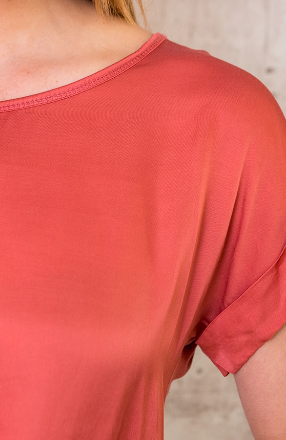 Silk Touch top Dust Roze – shoparchief, foto 4