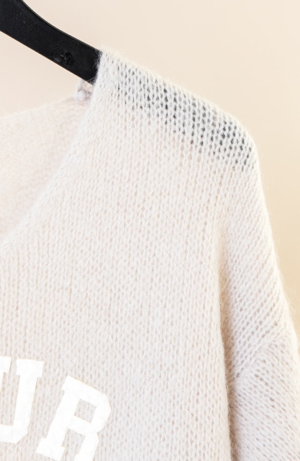 Amour is French Trui Beige – shoparchief, foto 6