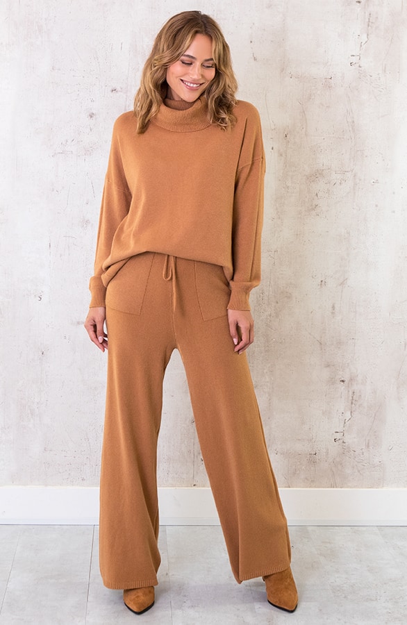 Chloe Soft Pants Camel – shoparchief, foto 2