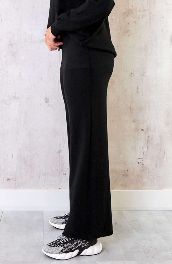 Chloe Soft Pants Zwart – shoparchief, foto 6