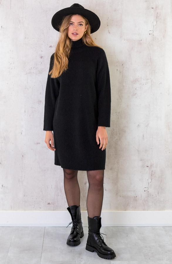 Veter Boots Leer Zwart – shoparchief, foto 3