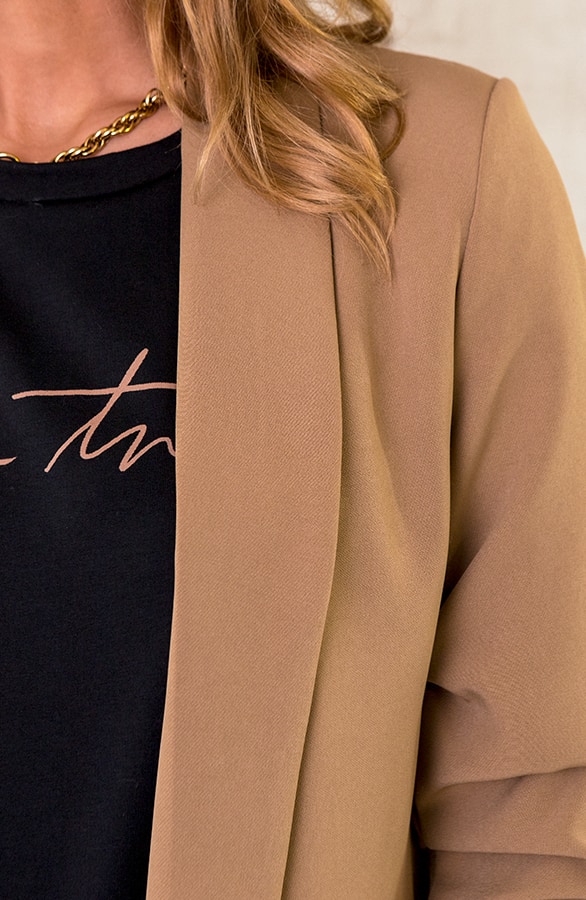 Simple Things Top Zwart Camel – shoparchief, foto 6