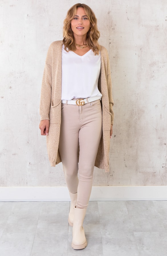 Silk Touch Top Wit – shoparchief, foto 2