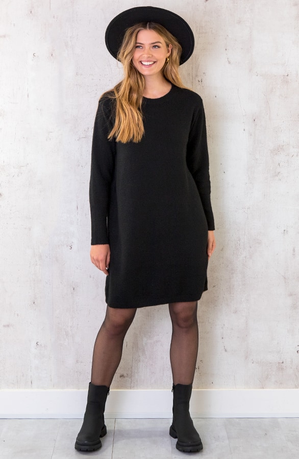 Oversized Soft Tuniek Zwart – shoparchief