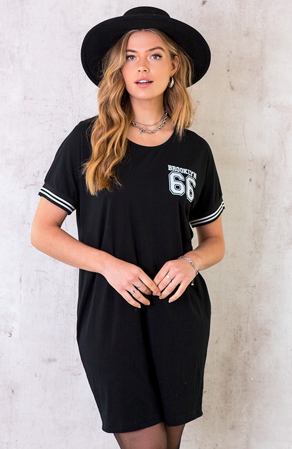 Oversized Tuniek Brooklyn Zwart – shoparchief, foto 2