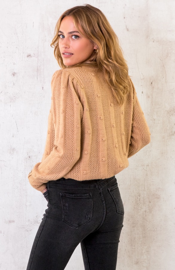Pompon Trui Camel – shoparchief, foto 3