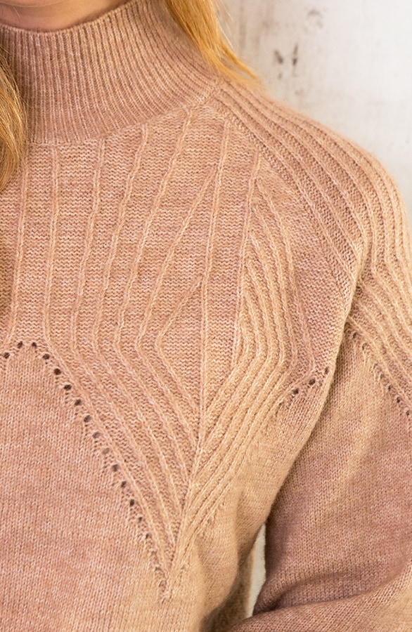 Ultra Soft Trui Camel – shoparchief, foto 6