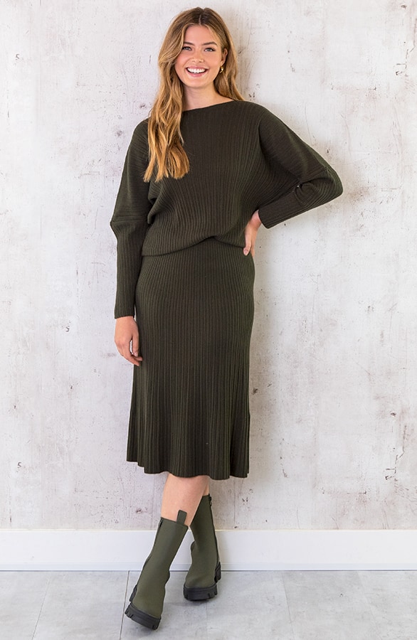 Yves Soft Sweater Army – shoparchief, foto 2