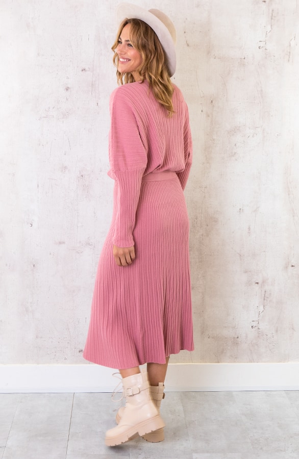 Yves Soft Sweater Oud Roze – shoparchief, foto 4