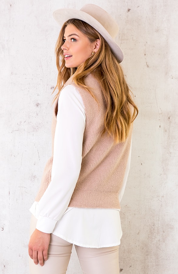 Zip Spencer Beige – shoparchief, foto 4