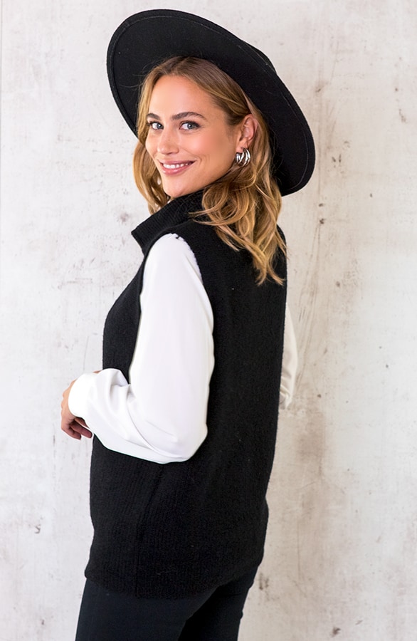 Zip Spencer Zwart – shoparchief, foto 3
