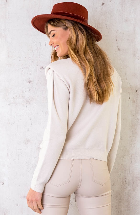 Amour Trui Shoulder Pad Ecru – shoparchief, foto 4