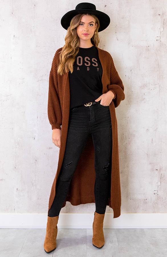 Boss Lady Top Camel – shoparchief, foto 6
