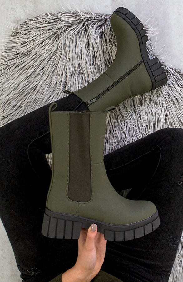 Chelsea Boots Long Army, Shoparchiv