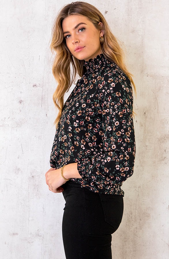 Col Blouse Bloemen – shoparchief, foto 2