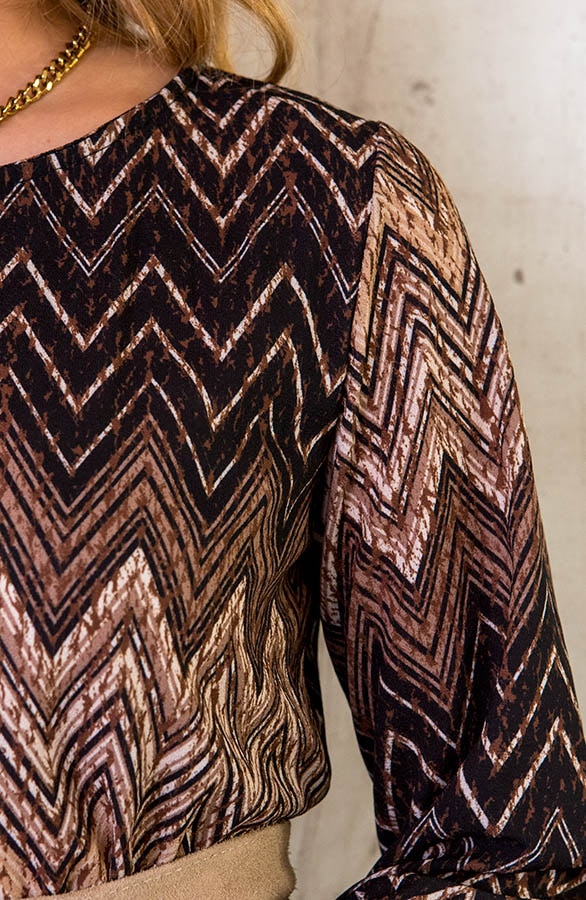 Limited Print Aztec Jurk – shoparchief, foto 5